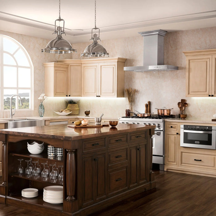 ZLINE 30" Convertible Vent Wall Mount Range Hood in Stainless Steel, KE-30 ZLINE