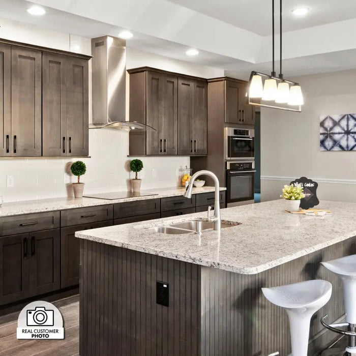 ZLINE 30" Convertible Wall Mount Range Hood in Stainless Steel & Glass, KN4-30 ZLINE