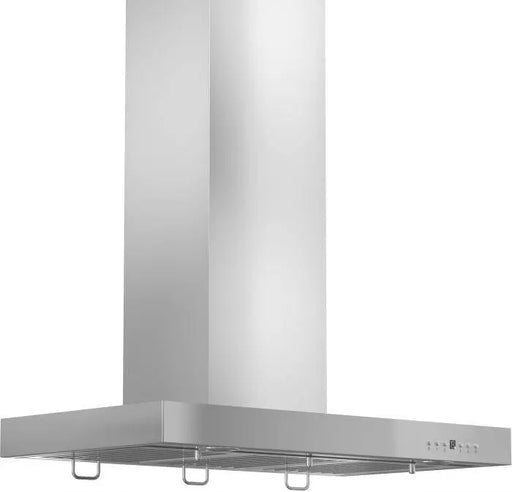 ZLINE 30" Convertible Wall Mount Range Hood in Stainless Steel with Crown Molding, KECRN-30 ZLINE