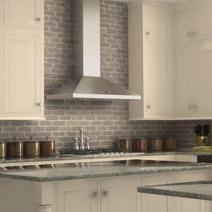 ZLINE 30" Convertible Wall Mount Range Hood in Stainless Steel with Crown Molding, KL2CRN-30 ZLINE