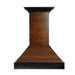 ZLINE 30" Designer Series Wooden Wall Mount Range Hood in Antigua and Walnut, KBAR-30 ZLINE