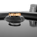 ZLINE 30" Dropin Cooktop with 4 Gas Brass Burners and Black Porcelain Top, RC-BR-30-PBT ZLINE