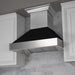 ZLINE 30" Ducted Wall Mount Range Hood in DuraSnow® Stainless Steel with Black Matte Shell, 8654BLM-30 ZLINE Dreamwood Living