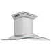 ZLINE 30" Ducted Wall Mount Range Hood in Stainless Steel & Glass with CrownSound Built-in Bluetooth Speakers, KNCRN-BT-30 ZLINE Dreamwood Living