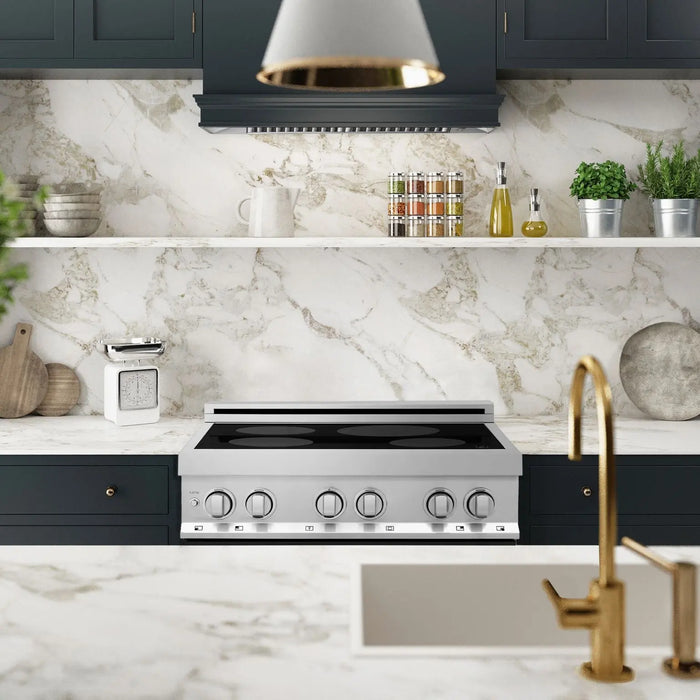 ZLINE 30" Induction Range in Black Matte, RAIND-BLM-30 ZLINE Dreamwood Living