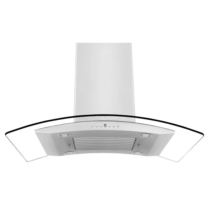 ZLINE 30" Island Range Hood in Stainless Steel & Glass, GL14i-30 ZLINE