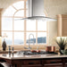 ZLINE 30" Island Range Hood in Stainless Steel & Glass, GL14i-30 ZLINE
