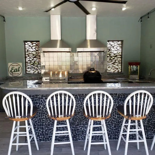 ZLINE 30" Outdoor Wall Mount Range Hood in Outdoor Approved Stainless Steel, 667-304-30 ZLINE Dreamwood Living