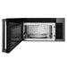 ZLINE 30" Over the Range Convection Microwave Oven in Black Stainless Steel with Traditional Handle and Sensor Cooking, MWO-OTR-H-30-BS ZLINE
