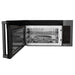 ZLINE 30" Over the Range Convection Microwave Oven in Black Stainless Steel with Traditional Handle and Sensor Cooking, MWO-OTR-H-30-BS ZLINE