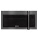 ZLINE 30" Over the Range Microwave in Black Stainless Steel with Traditional Handle & 2 Charcoal Filters, MWO-OTRCFH-30-BS ZLINE Dreamwood Living