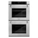 ZLINE 30" Professional Double Wall Oven with Air Fry and Self-Clean in DuraSnow® Stainless Steel, WADS-30 ZLINE Dreamwood Living