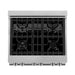 ZLINE 30" Professional Dual Fuel Range in DuraSnow® Stainless Steel, RAS-SN-30 ZLINE
