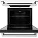 ZLINE 30" Professional True Convection Double Wall Oven with Air Fry and Self-Clean in Stainless Steel with White Matte Doors, WAD-WM-30 ZLINE Dreamwood Living