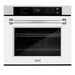 ZLINE 30" Professional True Convection Single Wall Oven with Air Fry and Self Clean in Stainless Steel with White Matte Door, WAS-WM-30 ZLINE Dreamwood Living