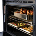 ZLINE 30" Professional True Convection Single Wall Oven with Air Fry and Self Clean in Stainless Steel with White Matte Door, WAS-WM-30 ZLINE Dreamwood Living