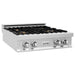 ZLINE 30" Rangetop in Stainless Steel with 4 Gas Brass Burners and Griddle, RT-BR-GR-30 ZLINE Dreamwood Living