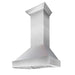 ZLINE 30" Wall Mount Range Hood in DuraSnow® Stainless Steel with DuraSnow® Shell, 8654SN-30 ZLINE