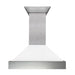 ZLINE 30" Wall Mount Range Hood in DuraSnow® Stainless Steel with White Matte Shell, 8654WM-30 ZLINE Dreamwood Living
