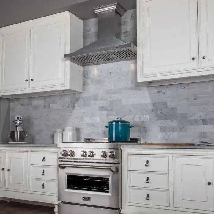 ZLINE 30" Wall Mount Range Hood in DuraSnow® Stainless Steel, 8KBS-30 ZLINE