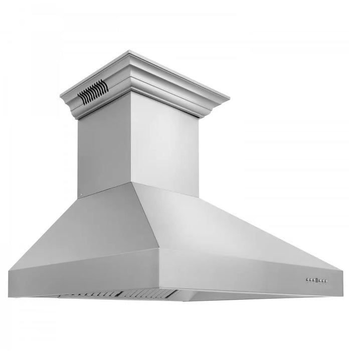 ZLINE 30" Wall Mount Range Hood in Stainless Steel with Built-in CrownSound® Bluetooth Speakers, 697CRN-BT-30 ZLINE Dreamwood Living