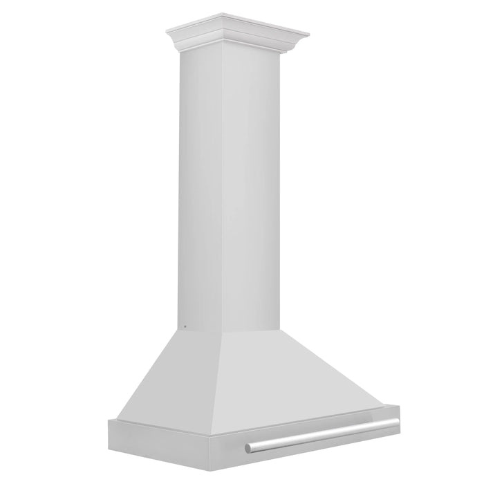 ZLINE 30" Wall Mount Range Hood in Stainless Steel with Stainless Steel Handle, KB4STX-30 ZLINE Dreamwood Living
