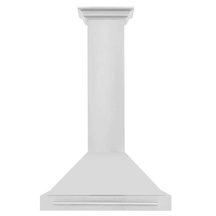 ZLINE 30" Wall Mount Range Hood in Stainless Steel with Stainless Steel Handle, KB4STX-30 ZLINE Dreamwood Living
