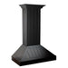 ZLINE 30" Wooden Wall Mount Range Hood in Black, KPCC-30 ZLINE