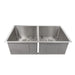 ZLINE 33" Anton Undermount Double Bowl Kitchen Sink in Stainless Steel with Bottom Grid, SR50D-33 ZLINE Dreamwood Living