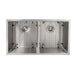 ZLINE 33" Anton Undermount Double Bowl Kitchen Sink in Stainless Steel with Bottom Grid, SR50D-33 ZLINE Dreamwood Living