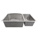 ZLINE 33" Cortina Undermount Double Bowl Kitchen Sink in Stainless Steel with Bottom Grid, SC70D-33 ZLINE Dreamwood Living