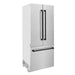 ZLINE 36" Autograph Edition Built-In Refrigerator in Stainless Steel with Matte Black Accents, RBIVZ-SN-36-MB ZLINE Dreamwood Living