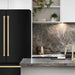 ZLINE 36" Autograph Edition Refrigerator in Black Stainless with Champagne Bronze Accents, RFMZ-36-BS-CB ZLINE