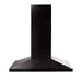 ZLINE 36" Convertible Vent Island Mount Range Hood in Black Stainless Steel, BSGL2iN-36 ZLINE