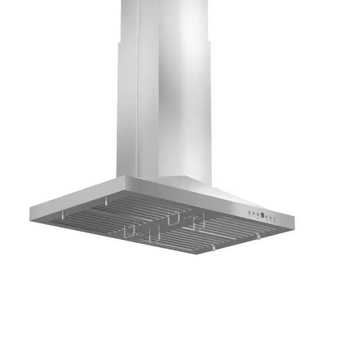 ZLINE 36" Convertible Vent Island Mount Range Hood in Stainless Steel, GL1i-36 ZLINE