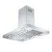 ZLINE 36" Convertible Vent Island Mount Range Hood in Stainless Steel, GL2i-36 ZLINE