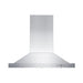 ZLINE 36" Convertible Vent Island Mount Range Hood in Stainless Steel, GL2i-36 ZLINE