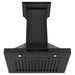 ZLINE 36" Convertible Vent Wall Mount Range Hood in Black Stainless Steel with Crown Molding, BSKBNCRN-36 ZLINE Dreamwood Living