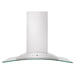 ZLINE 36" Convertible Vent Wall Mount Range Hood in Stainless Steel & Glass, KN-36 ZLINE