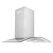 ZLINE 36" Convertible Vent Wall Mount Range Hood in Stainless Steel & Glass, KN4-36 ZLINE
