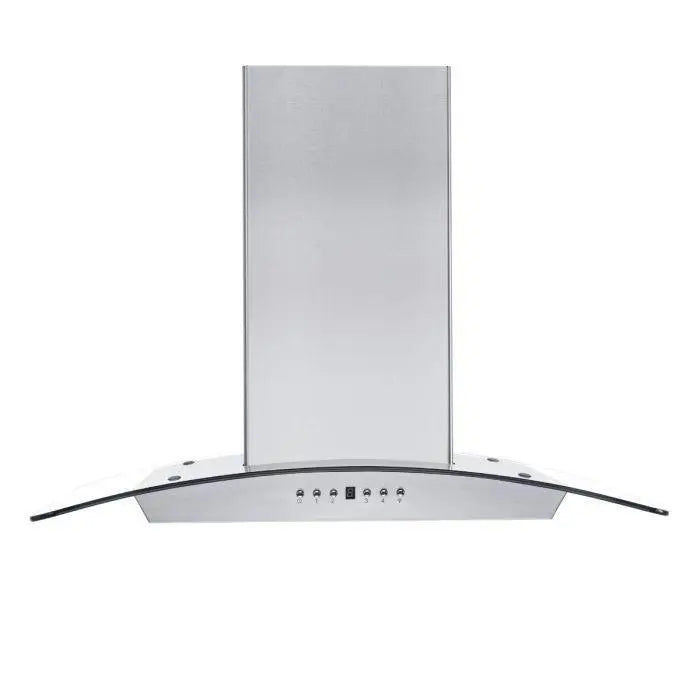 ZLINE 36" Convertible Vent Wall Mount Range Hood in Stainless Steel & Glass, KZ-36 ZLINE