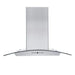 ZLINE 36" Convertible Vent Wall Mount Range Hood in Stainless Steel & Glass, KZ-36 ZLINE