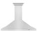 ZLINE 36" Convertible Vent Wall Mount Range Hood in Stainless Steel with Crown Molding, KBCRN-36 ZLINE