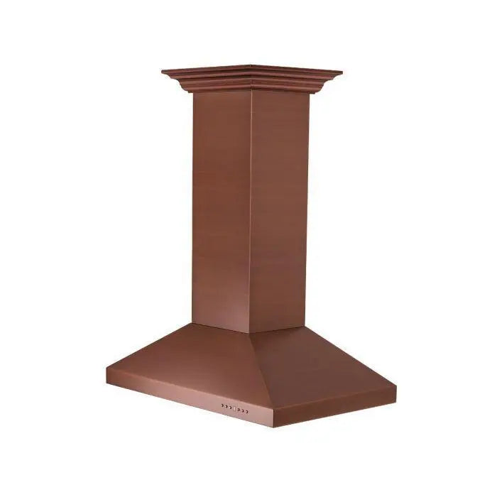 ZLINE 36" Designer Series Island Mount Range Hood in Copper Finish, 8KL3iC-36 ZLINE Dreamwood Living