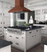 ZLINE 36" Designer Series Island Mount Range Hood in Copper Finish, 8KL3iC-36 ZLINE Dreamwood Living