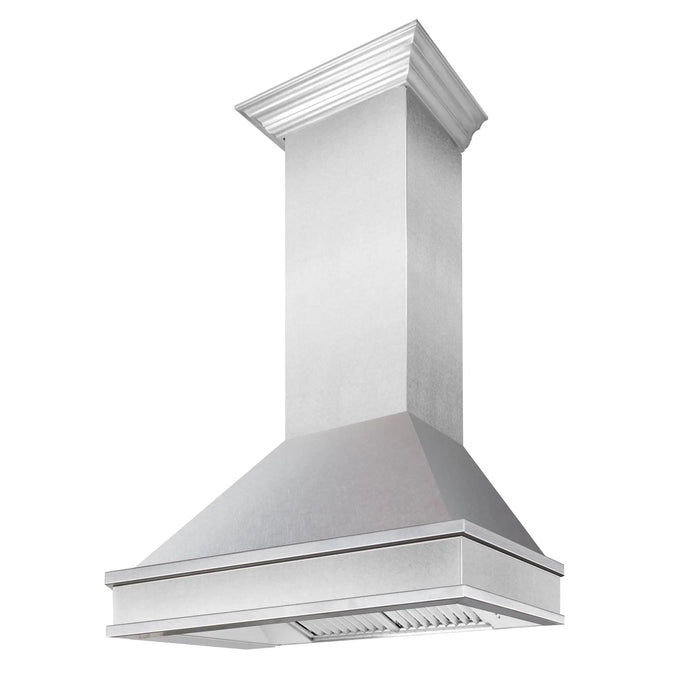 ZLINE 36" Designer Series Wall Mount Range Hood in DuraSnow® Stainless Steel, 8656S-36 ZLINE