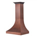 ZLINE 36" Designer Series Wall Mount Range Hood in Hand-Hammered Copper Finish, 8632H-36 ZLINE Dreamwood Living
