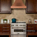 ZLINE 36" Designer Series Wall Mount Range Hood in Hand-Hammered Copper Finish, 8632H-36 ZLINE Dreamwood Living