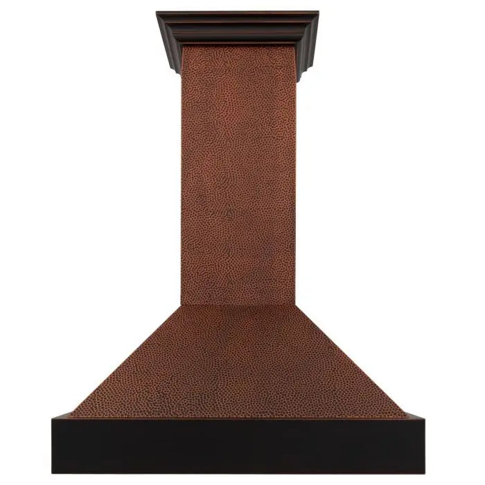 ZLINE 36" Designer Series Wall Mount Range Hood in Hand-Hammered Copper, 655-HBXXX-36 ZLINE Dreamwood Living