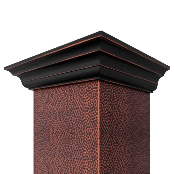 ZLINE 36" Designer Series Wall Mount Range Hood in Hand-Hammered Copper, 655-HBXXX-36 ZLINE Dreamwood Living